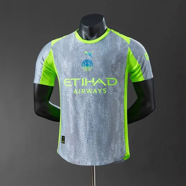 Camiseta de fútbol Manchester City 2025/26 TERCERA MANGA CORTA VERSION JUGADOR